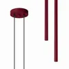 Lampa wisząca PASTELO 2 burgund